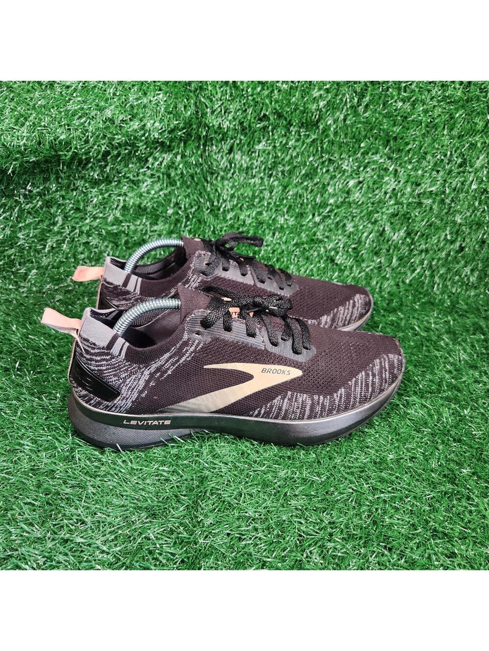 Brooks Levitate 4 Running Shoes Women's Size 11 B 1203351B041 Black Gray Pink